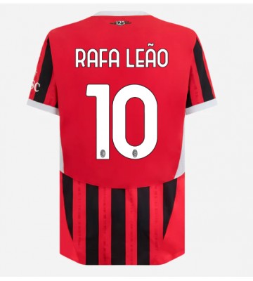 AC Milan Rafael Leao #10 Hjemmebanetrøje 2024-25 Kort ærmer